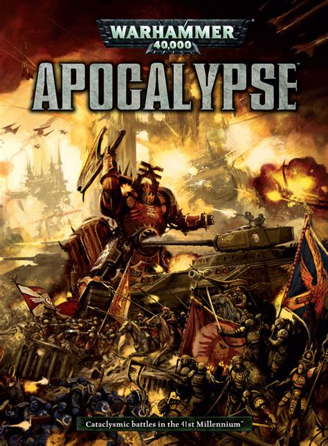 9th Edition is almost here and everywhere you can fee the buzz of people getting ready for a new era. . Warhammer 40k apocalypse pdf